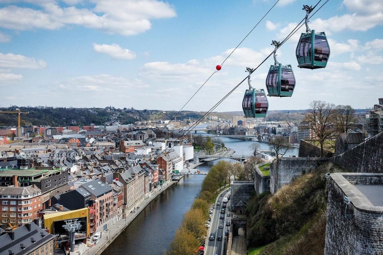 Les Cerisiers - Appart De Standing A Namur Centre Exteriér fotografie
